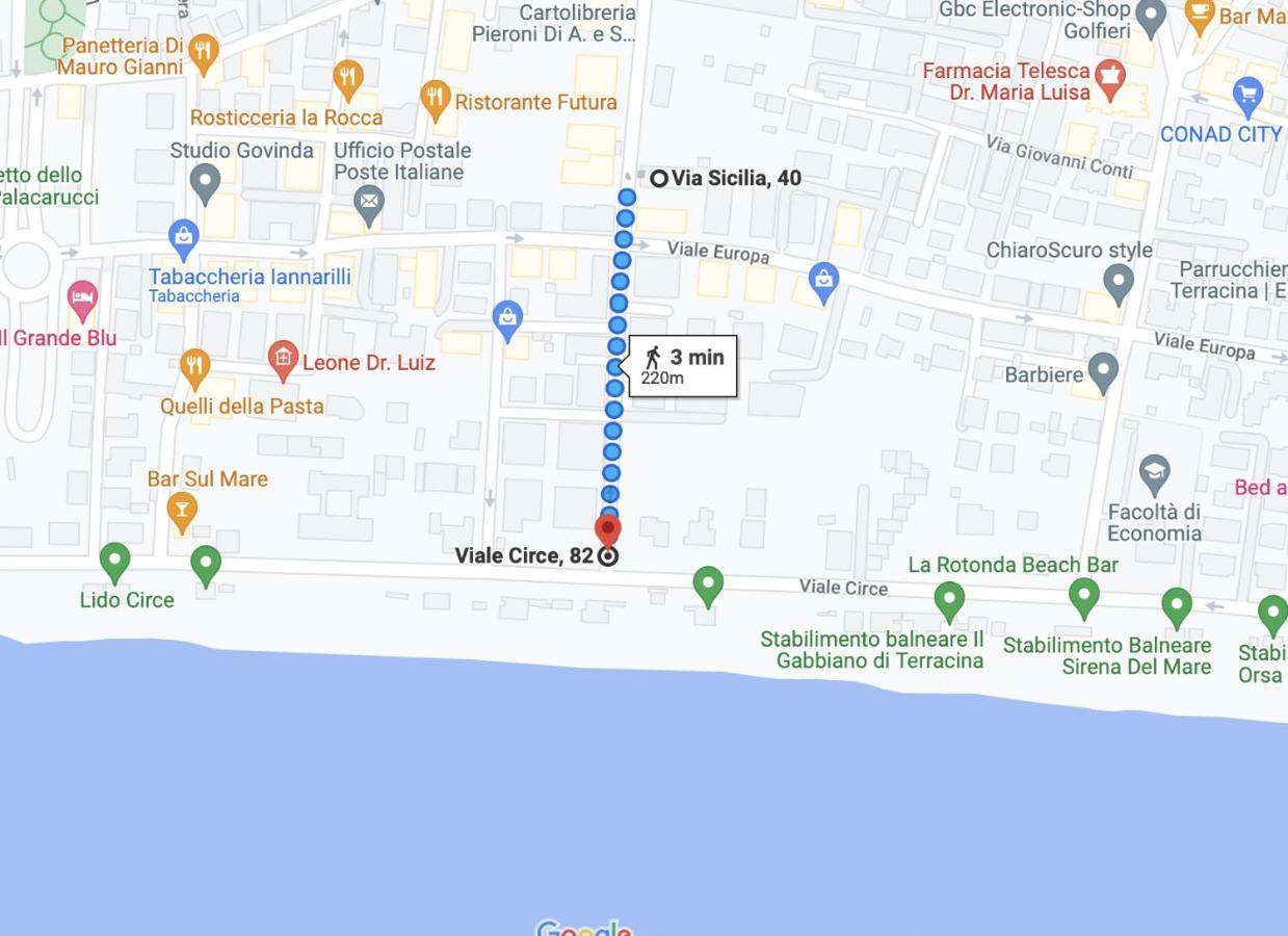 Casa Del Sole, In Via Sicilia Vicino Al Mare Apartment แตร์ราชินา ภายนอก รูปภาพ